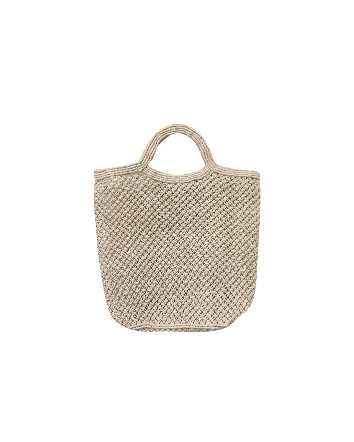 Jute Macrame Shopping Bag - Natural