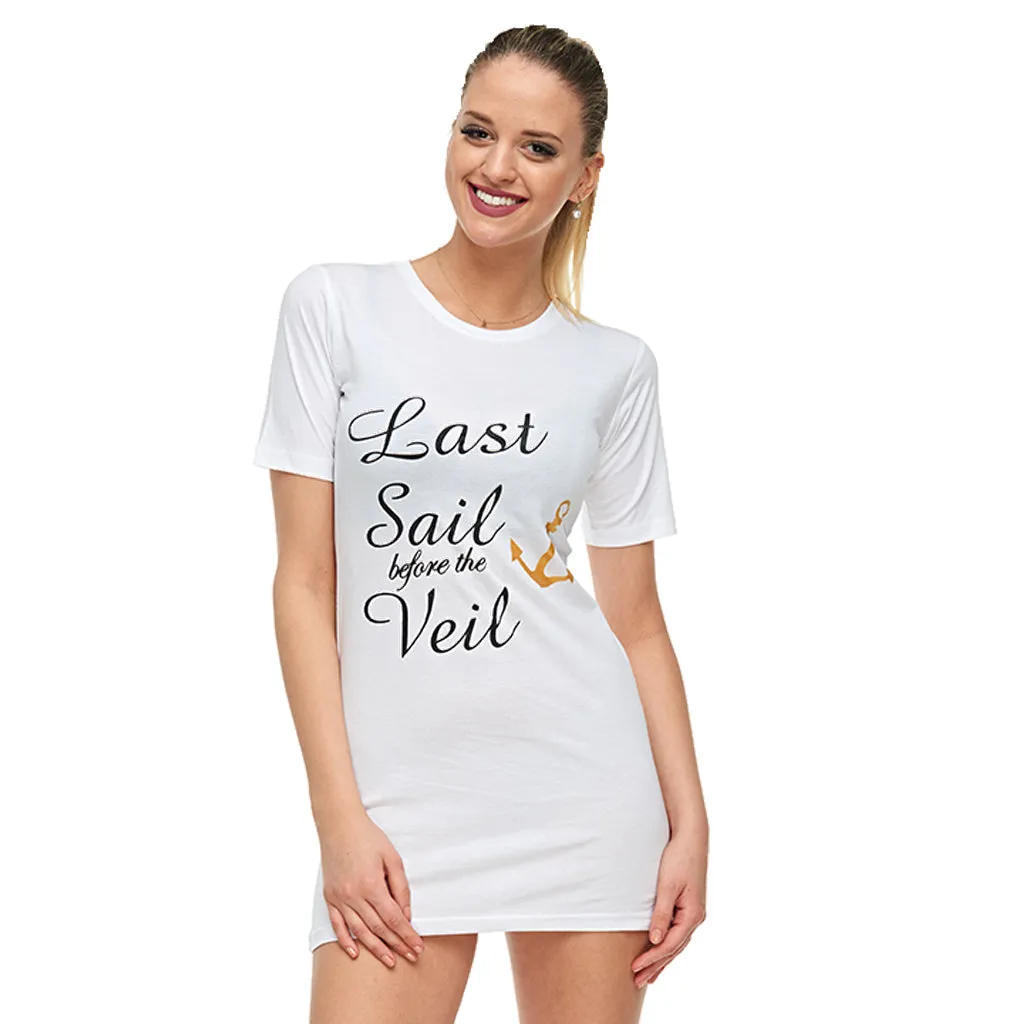 Last Sail before Veil T-shirt c.1027