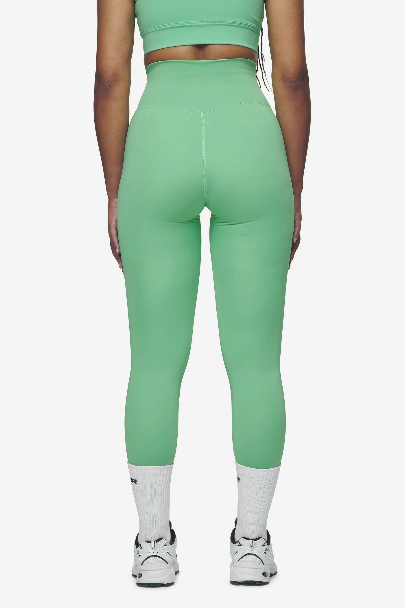 Leya Leggings Peppermint Green White