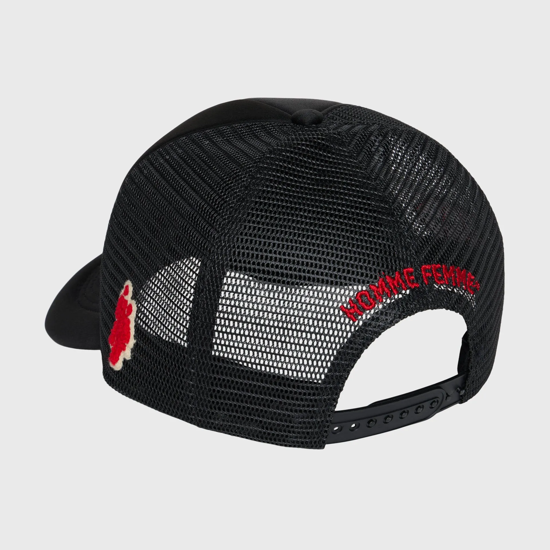 Poetry Trucker Hat Black