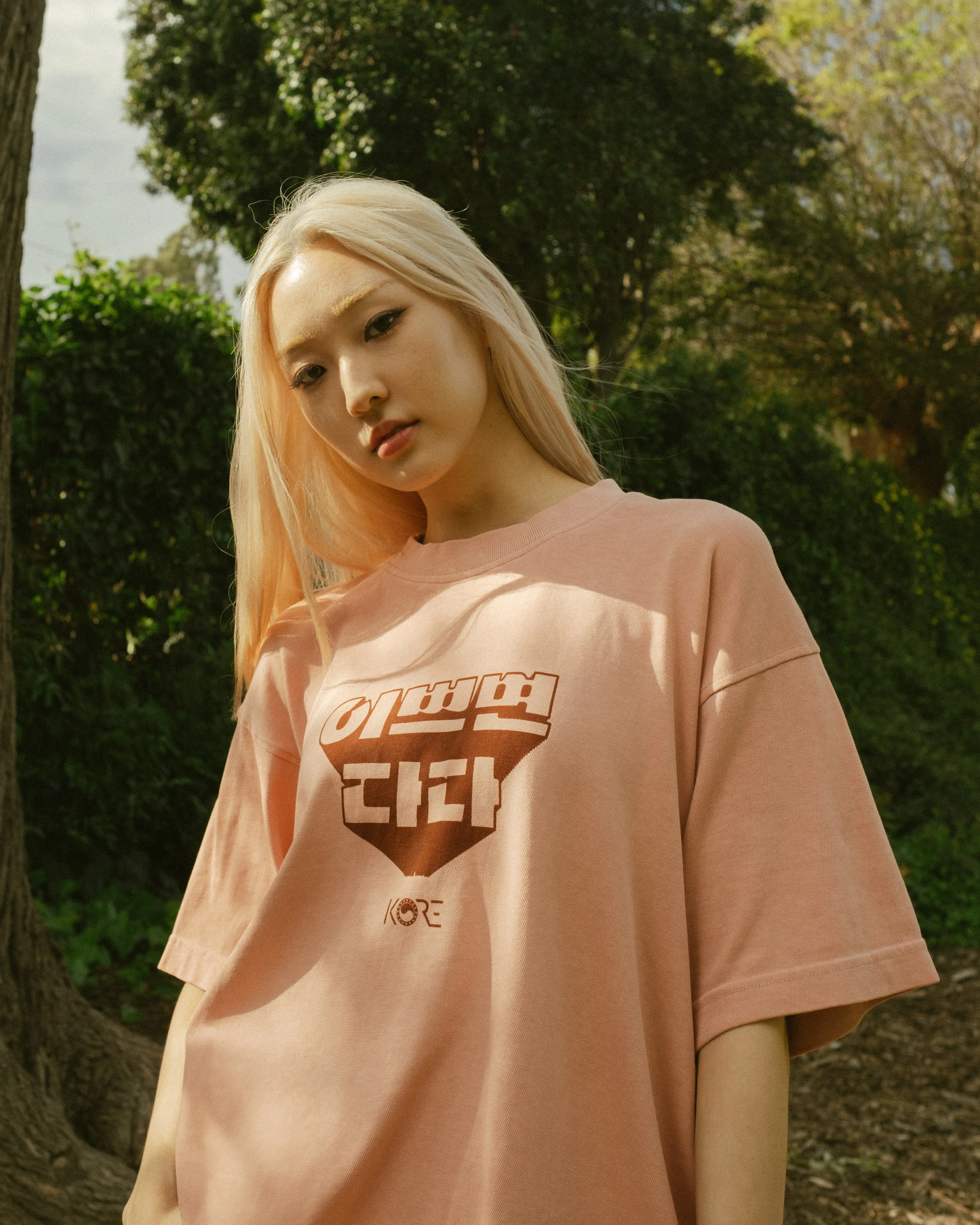 PRETTY PRIVILEGE TEE (WASHED PINK)