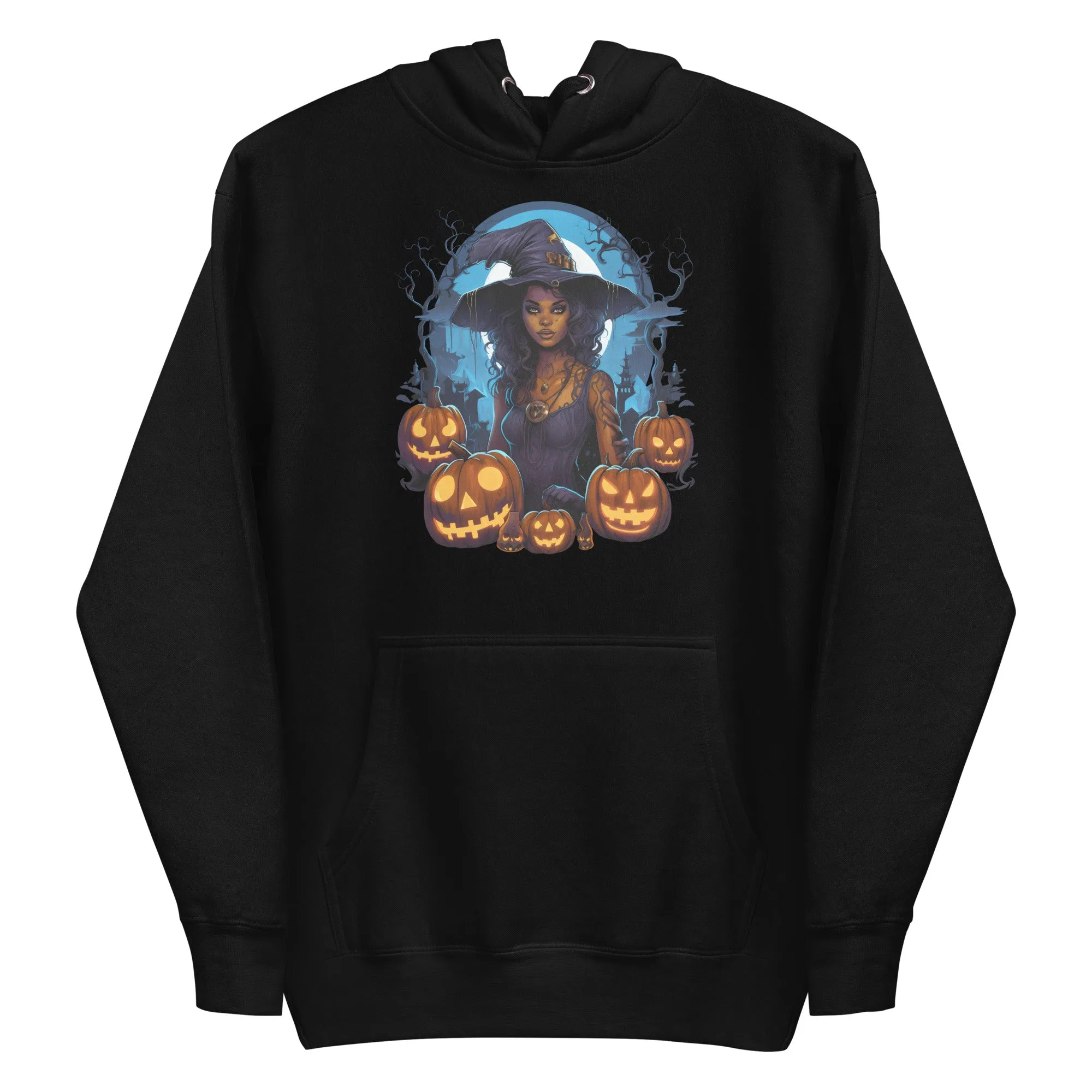 Spooky Chic: Halloween Witch Hoodies for Every Occasion 001