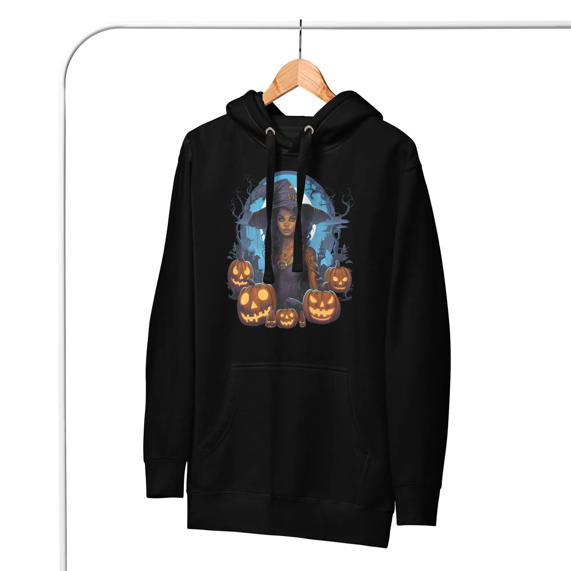 Spooky Chic: Halloween Witch Hoodies for Every Occasion 001