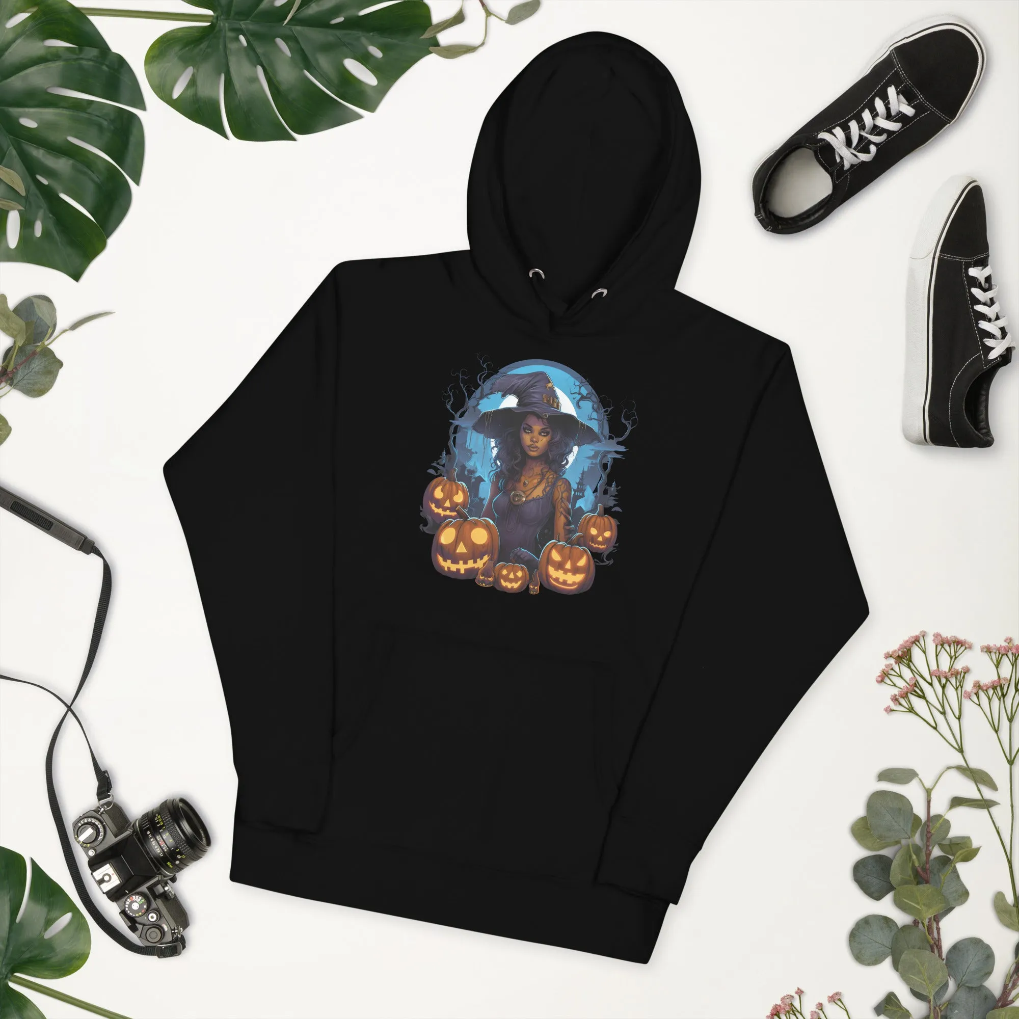 Spooky Chic: Halloween Witch Hoodies for Every Occasion 001