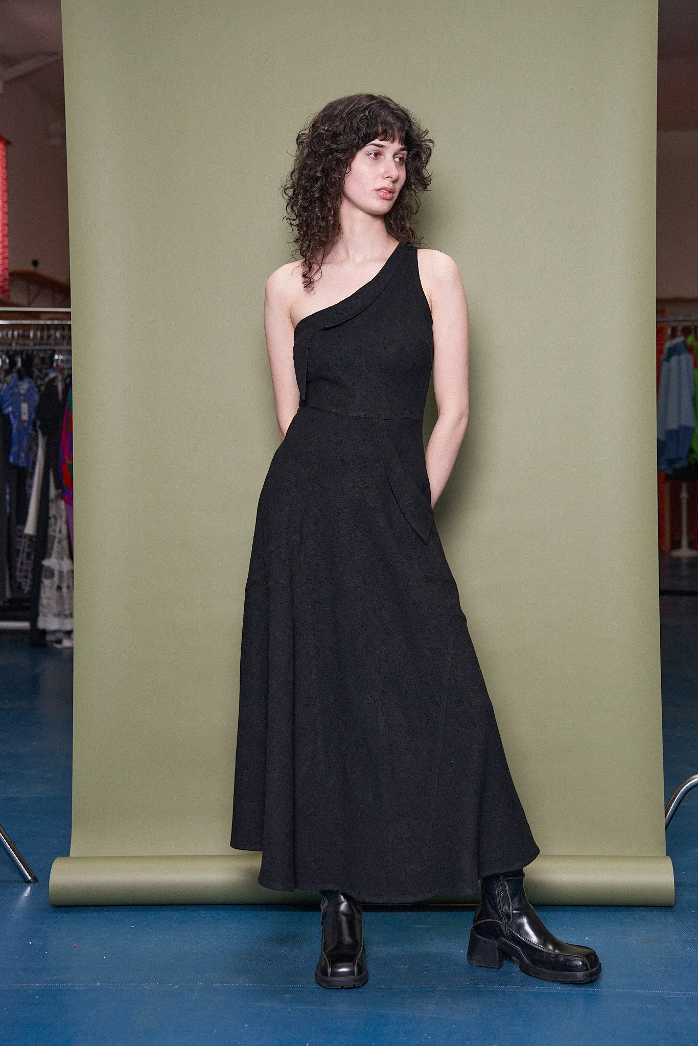 Step Sister Attack Gown Black