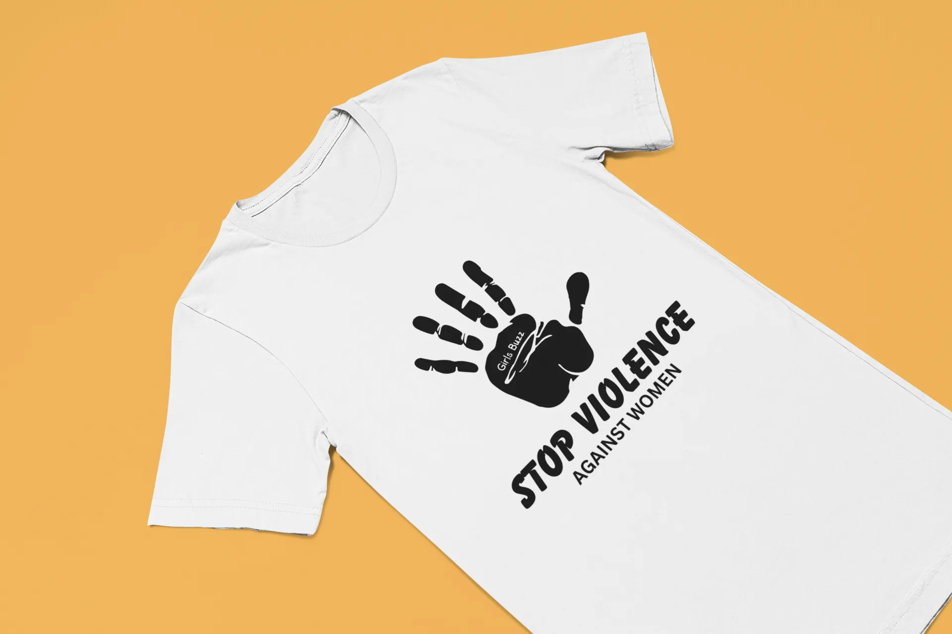 Stop Violence Against Women Oversized Tee