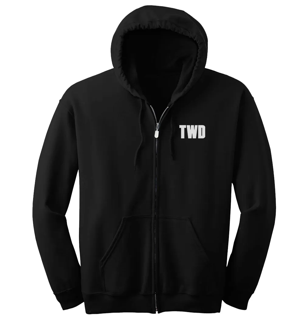 The Walking Dead Hilltop Fleece Zip-Up Hooded Sweatshirt