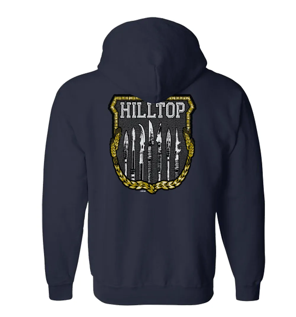 The Walking Dead Hilltop Fleece Zip-Up Hooded Sweatshirt