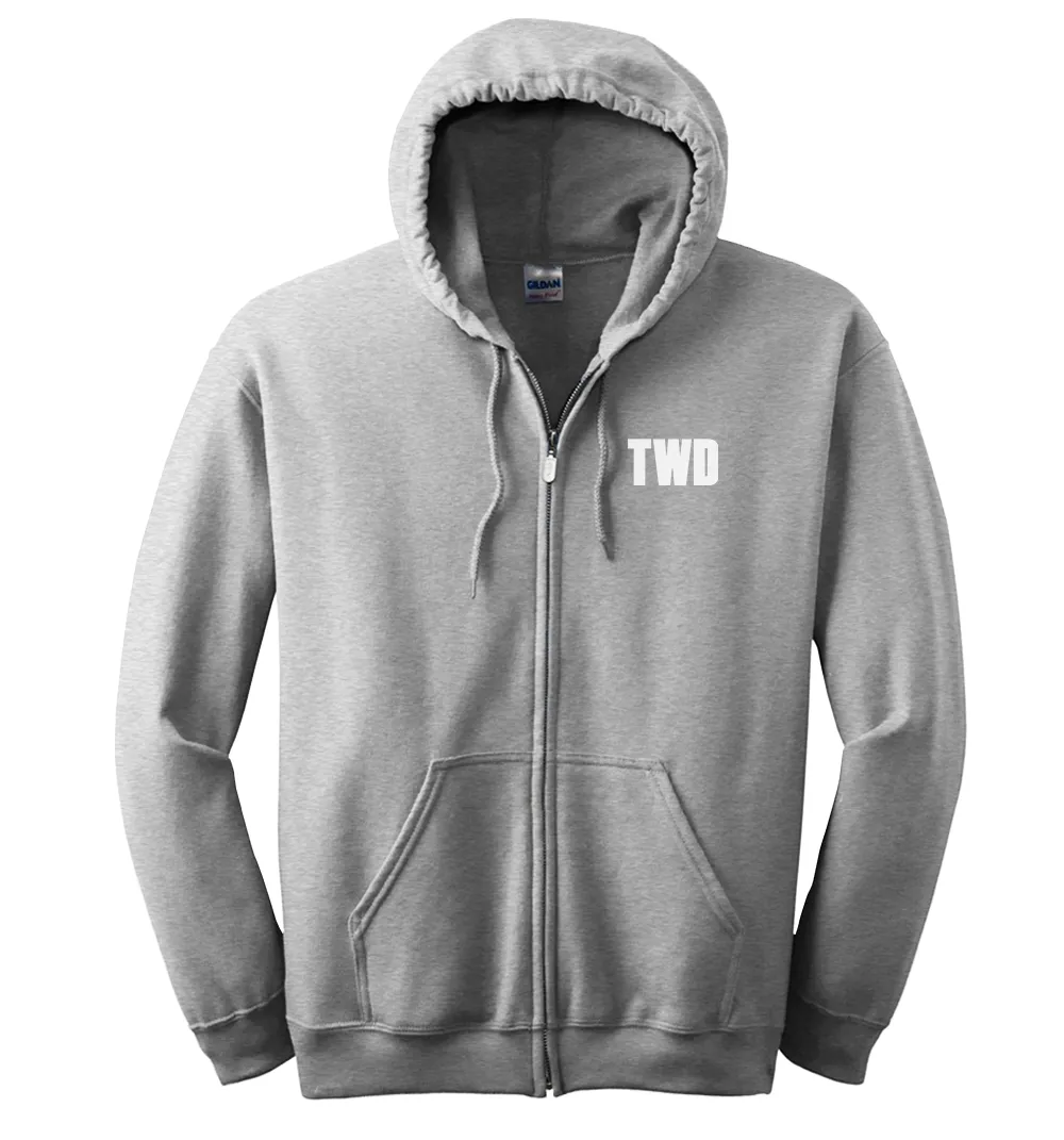 The Walking Dead Hilltop Fleece Zip-Up Hooded Sweatshirt