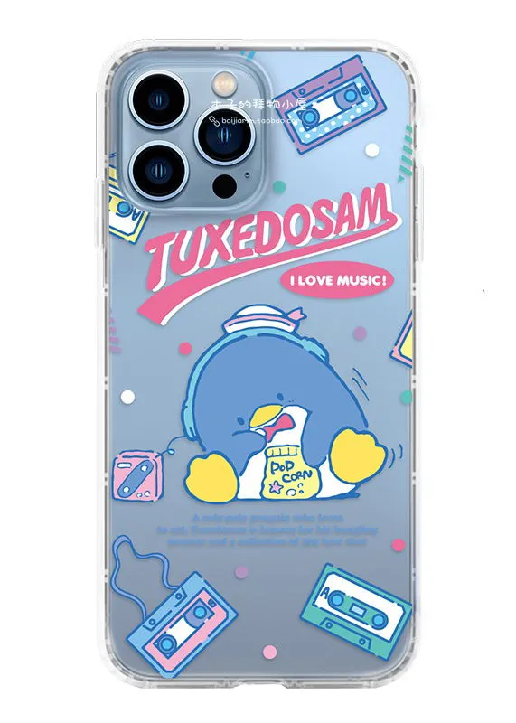 Tuxedo Sam iPhone jelly cover - SANRIO Korea