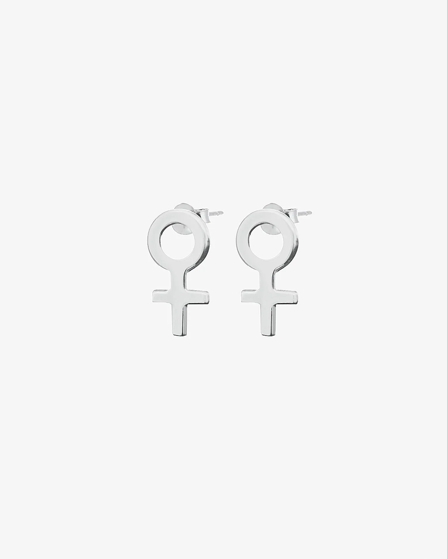 Women Unite studs silver