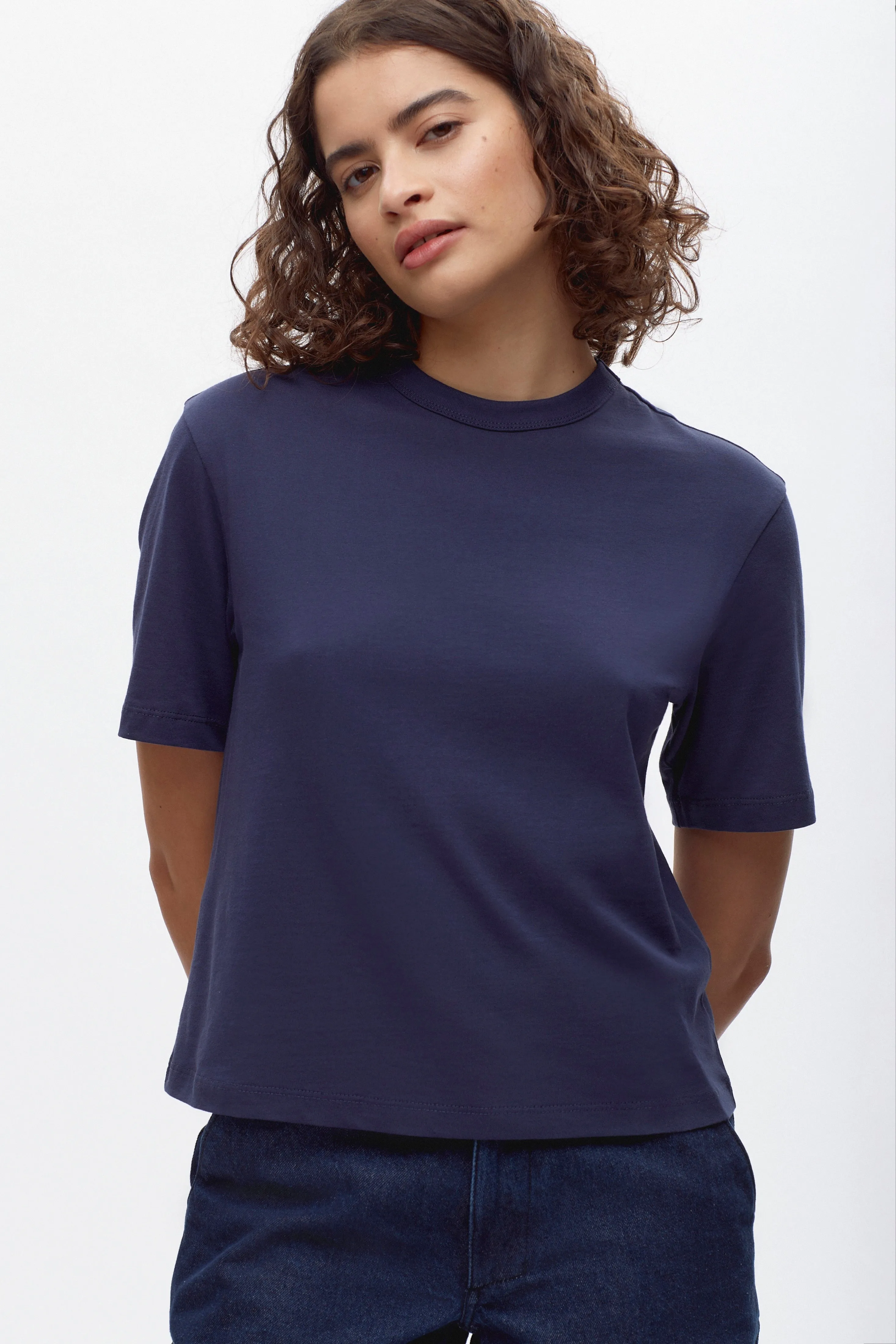 Women's Easy Crew in Midnight