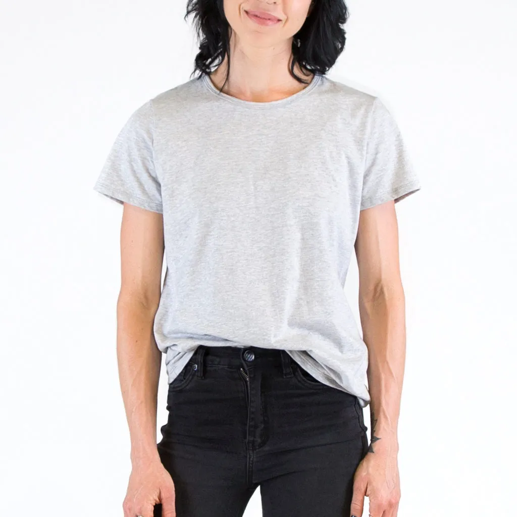 Women's Organic Crew T-shirt 2 Pack - Grey Marle