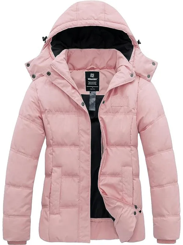 Women's Winter Coat Quilted Puffer Jacket